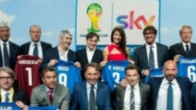 La squadra di Sky per il Mondiale in Brasile