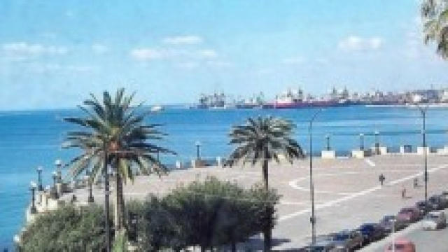 La rotonda del lungomare di Taranto