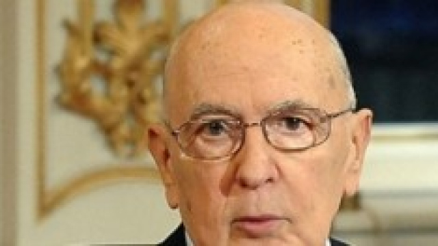 Giorgio Napolitano Presidente della Repubblica