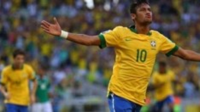 Neymar forte attaccante del Brasile