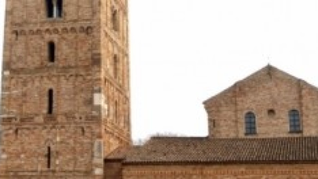 Un'immagine dell'abbazia di Pomposa