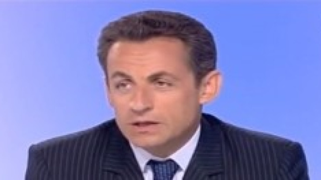 Sarkozy ex Presidente repubblica francese
