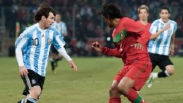 La stella dell'Argentina Lionel Messi