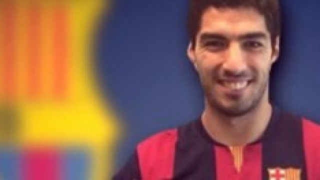 Suarez in un fotomontaggio 