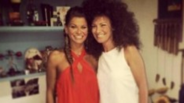 Alessandra Amoroso al matrimonio della sorella.