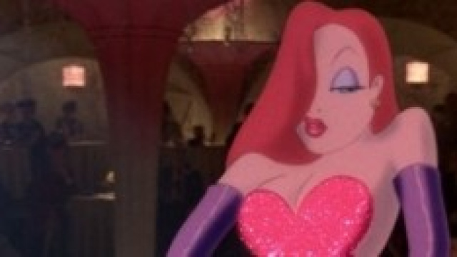 Il vestito rosso di Jessica Rabbit.