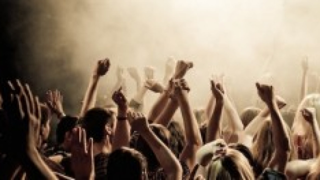 Pubblico a un evento live