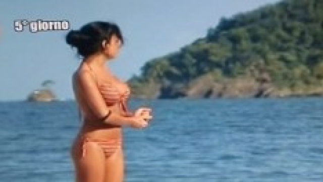 Francesca De Andr&eacute; all'isola dei famosi