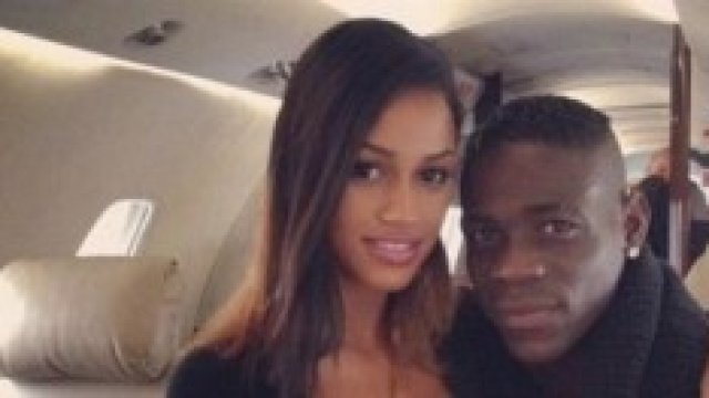 Mario Balotelli e Fanny Neguesha.