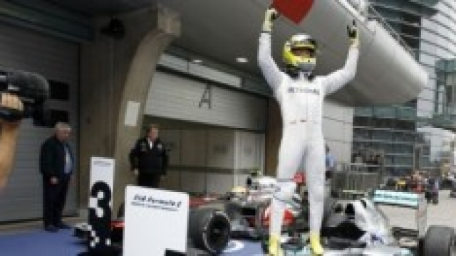 Nico Rpsberg pilota della Mercedes