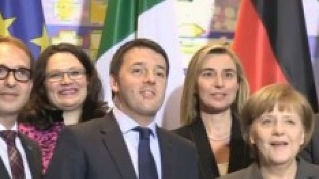Inizia il semestre  italiano: Matteo Renzi