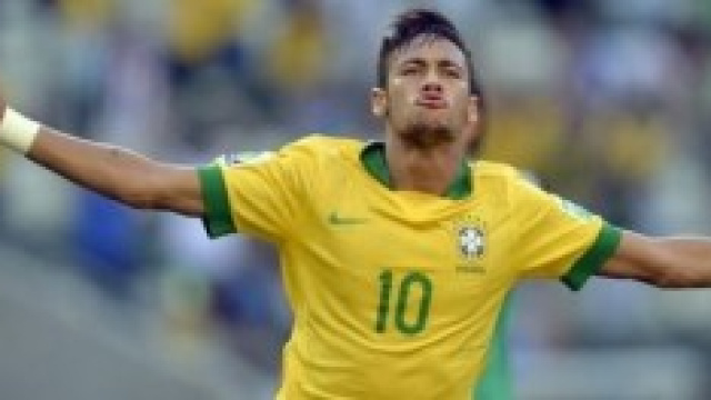 Neymar del Brasile Paese ospitante.