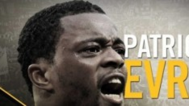 L'ufficialit&agrave; di Evra sul sito juventus.com.