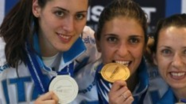 Per l'Italia del fioretto oro, argento e bronzo