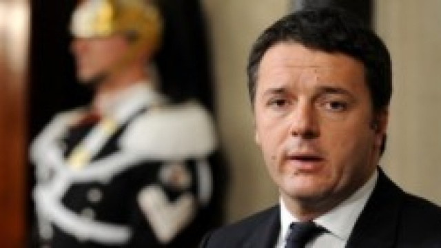 Il Presidente del Consiglio, Matteo Renzi