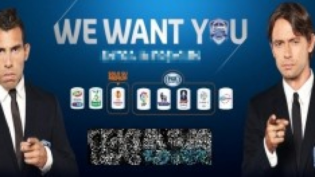 We Want You la promo Mediaset Premium.