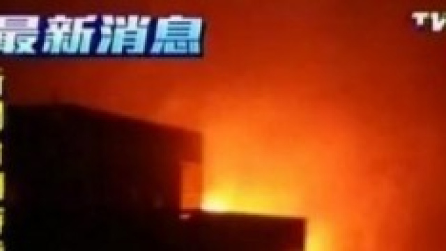 Le immagini dell'incidente alla televisione locale