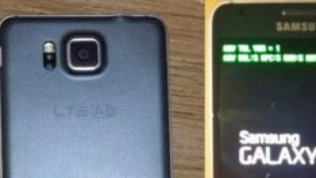 Fronte e retro del nuovo Galaxy Alpha