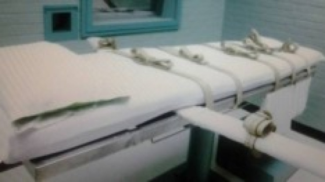 Un lettino dove avviene condanna a morte