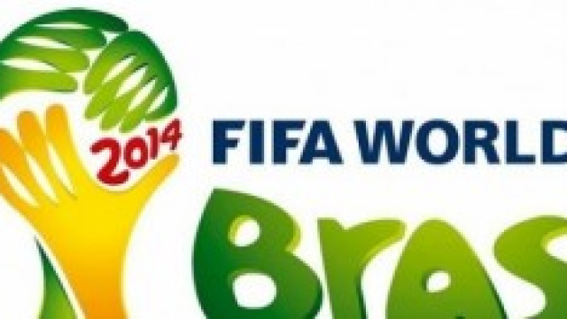 Il logo dei mondiali di calcio Brasile 2014