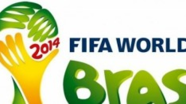 Il logo dei mondiali di calcio Brasile 2014