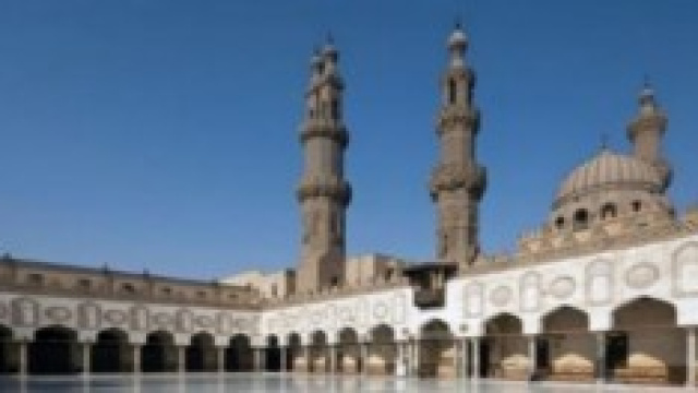 L'universit&agrave; di al-Azhar, cortile interno.