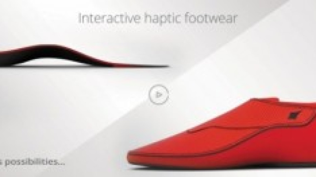 scarpa Lechal e suola intelligenti