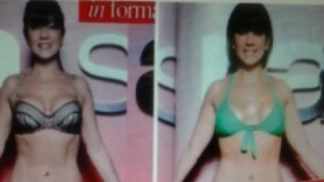 Ana Laura Ribas ha perso 5 chili