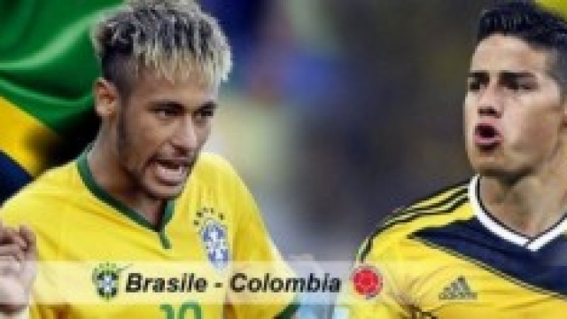 I numeri 10 Neymar e James Rodriguez