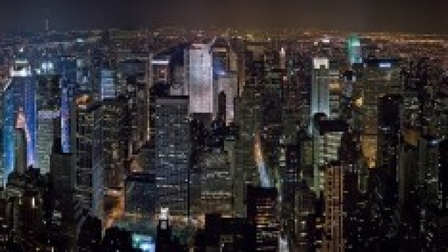 Un'immagine dello skyline di New York