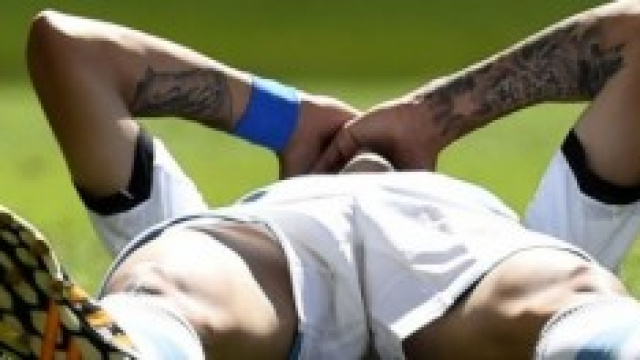 Angel Di Maria, infortunio con il Belgio (Reuters)