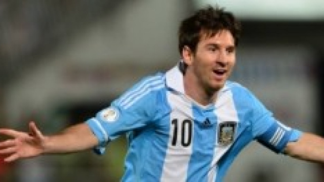 Leo Messi vuole trascinare l'Argentina in finale