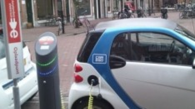 Auto elettrica in Italia.