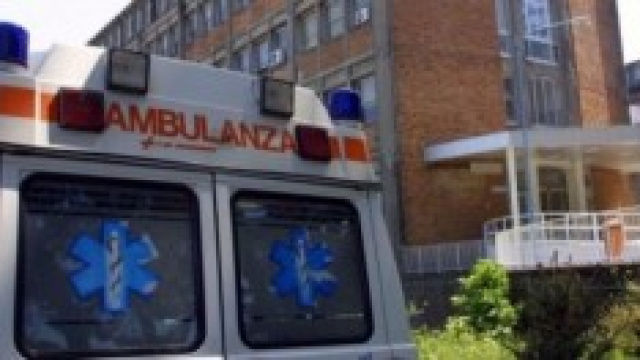 Un'immagine di un'ambulanza a lavoro