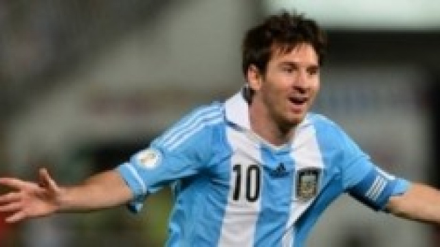 Messi vuol portare l'Argentina in finale