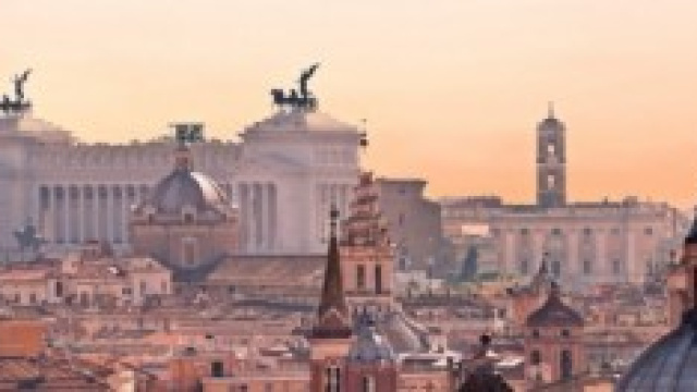 Una visuale su Roma, bellissima come sempre 