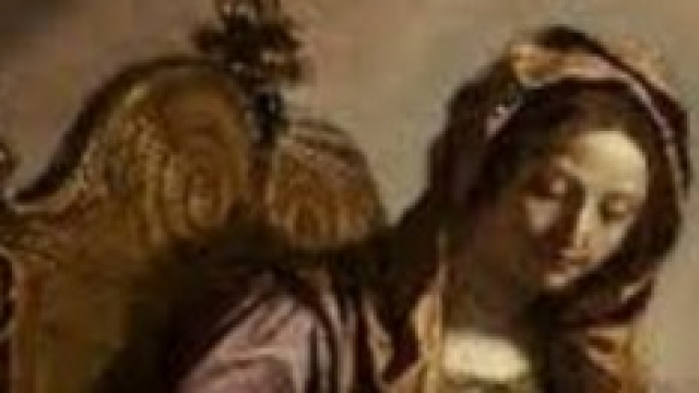 Particolare del quadro sottratto