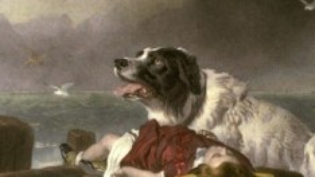 Dipinto di Edwin Landseer (Uk - 1802-1873)