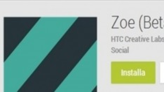 Htc Zoe disponibile sul Play Store.