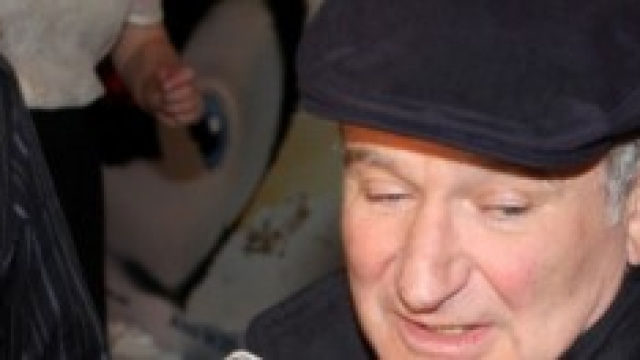 L'attore Robin Williams in un'intervista