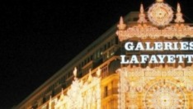 Galeries Lafayette a Parigi