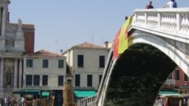 Un'immagine di ponte degli Scalzi a Venezia