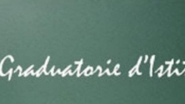 Aggiornamento Graduatorie di istituto