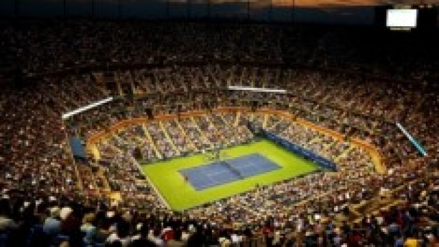 Il campo centrale di Flushing Meadows - New York