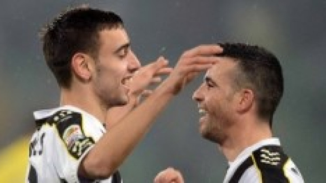 Fernandes e Di Natale dell'Udinese