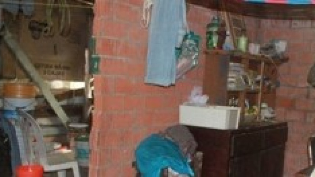 Bambino trovato in catene in Messico