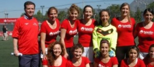 Equipo femenino en Chile.