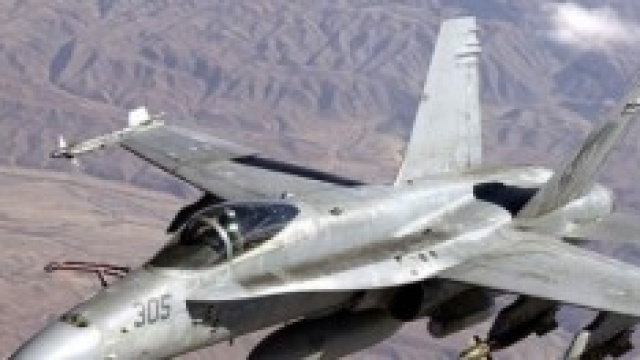 L'F/A-18 Hornet (in italiano calabrone)