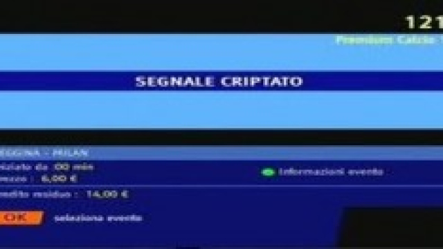 Come risolvere il segnale criptato Premium.