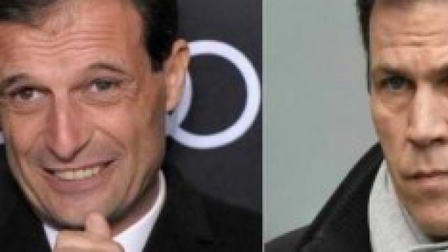 Massimiliano Allegri e Rudi Garcia